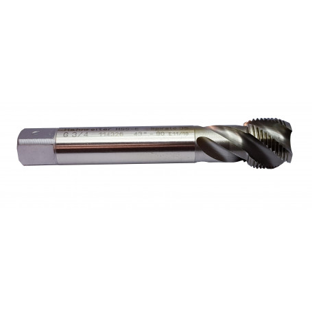 Machine tap G1.1/4 reduced shank