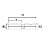 Fraises cylindrique d'ébouche HSSE série standard +TIALNØ 16X32X92