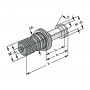 PULL STUDS MAS/BT 90° FORM B