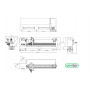 LATHE T77PRO SPINDLE HOLE 105MM BETWEEN CENTER 3000MM WITH FULL EQUIPMENT