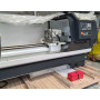 CNC LATHE T56PRO SPINDLE BORE 80MM BETWEEN CENTER 2000MM TURRET 8 POSITIONS AND HYDRAULIC CHUCK