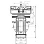 Position CNC angular milling head