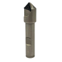 Countersink with chamfering inserts and walnut screw head