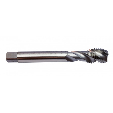 Machine tap UNC spirlo1.1/8-7 reduced shank